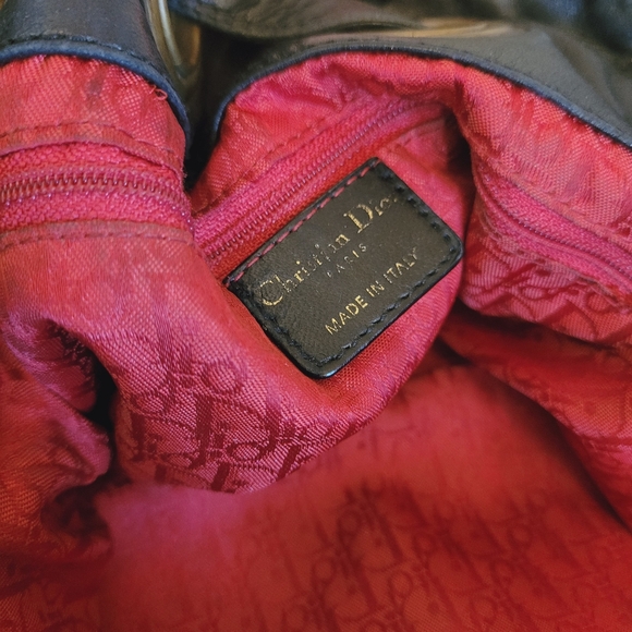 AUTH DIOR Drawstring Bag - Picture 9 of 11